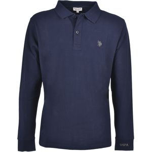 U.S. Polo Assn. Polo shirt Marine, Effen