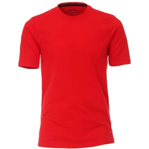 Redmond Regular Fit T-Shirt ronde hals rood, Effen