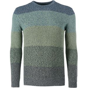 Marvelis Casual Trui ronde hals olijf, Gestreept