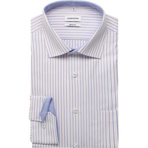 Seidensticker Overhemd roze, Gestreept