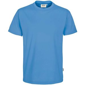 HAKRO 281 Comfort Fit T-Shirt ronde hals malibu blauw, Effen