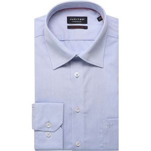 Jupiter Overhemd blauw, Effen