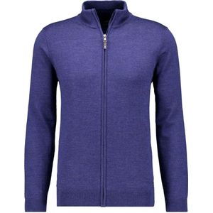 RAGMAN Cardigan blauw, Effen