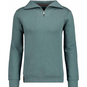 RAGMAN Sweatshirt ritssluitinggroen, Effen