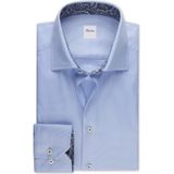 Stenströms - Overhemd - Lichtblauw - Lange Mouw - 100% Dubbelzijdig Katoen