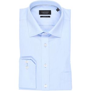 Hatico Overhemd lichtblauw, Effen