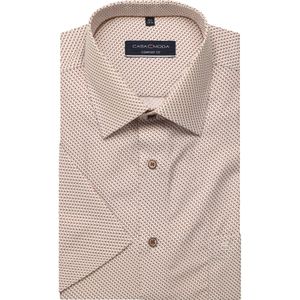 Casa Moda Overhemd Korte mouw rood