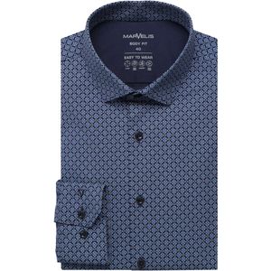 Marvelis Performance Jersey shirt marine, Motief