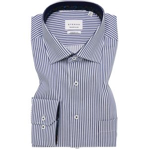 Eterna - Overhemd - Navy - Comfort fit - NON IRON - Lange Mouwen