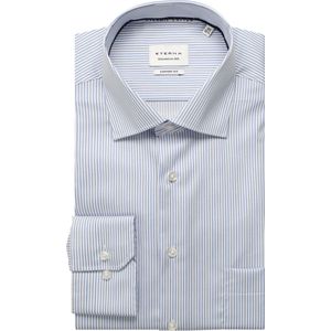 ETERNA Overhemd blauw, Gestreept