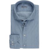 Stenströms - Denim Blue - Overhemd - Casual Fitted