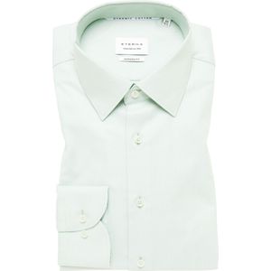 ETERNA Overhemd groen, Gestructureerd