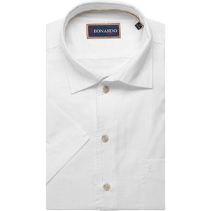 Leonardo by Jupiter Casual Overhemd Korte mouw wit