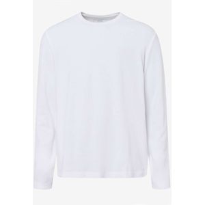 Brax Modern Fit Longsleeve wit, Effen