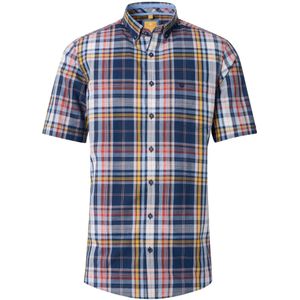 Redmond Casual Overhemd Korte mouw oranje