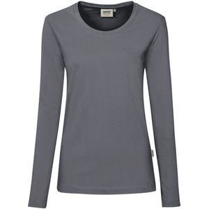 HAKRO Dames T-shirt antraciet, Effen