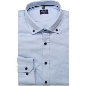 Marvelis Casual Overhemd blauw, Effen