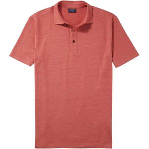 OLYMP Casual Polo shirt Korte mouw rozenhout