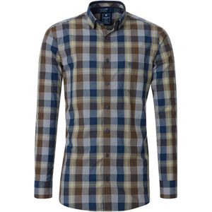 Redmond Casual Overhemd groen, Geruit