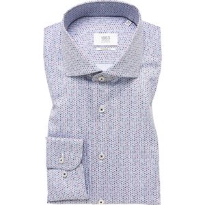 ETERNA 1863 Overhemd blauw, Bedrukt