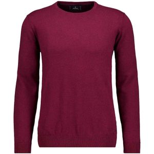 RAGMAN - Trui - Portwijn - Ronde Hals - Lange Mouwen