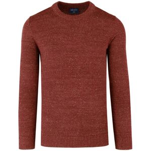 Marvelis Casual Trui ronde hals rozenhout, Effen