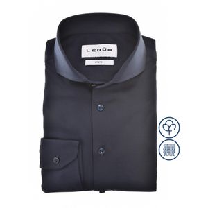 Ledȗb Jersey shirt marine, Effen