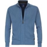 Redmond Casual Cardigan blauw, Melange