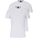 Marvelis - T-Shirt - Wit - 100% Katoen - Dubbel Pak