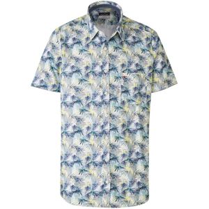 Jupiter Casual Overhemd Korte mouw groen