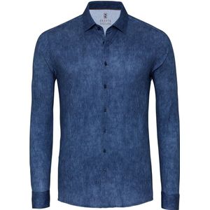Desoto Jersey shirt blauw, Motief