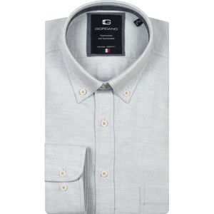 Giordano - Overhemd 527005 - Lichtgrijs - Herenoverhemd