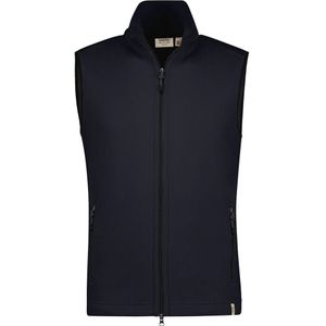 HAKRO Function Fleece vest inkt, Effen
