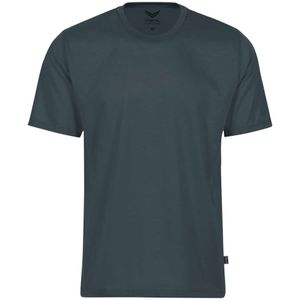 TRIGEMA Comfort Fit T-Shirt ronde hals antraciet, Effen