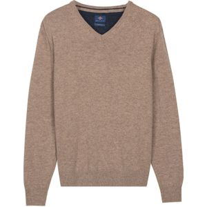 Baileys Trui V-halsbeige, Effen