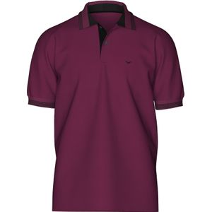 TRIGEMA Polo shirt Korte mouw paars