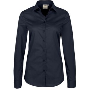 HAKRO Dames Overhemd inkt, Effen