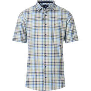 Redmond Casual Overhemd Korte mouw groen