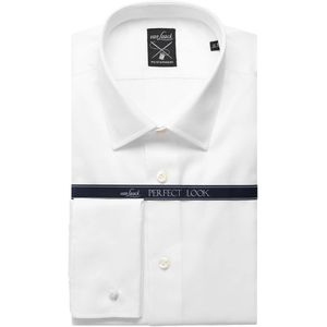 van Laack Meisterwerk Overhemd wit, Effen