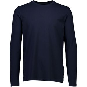 Lindbergh Longsleeve donkerblauw, Effen