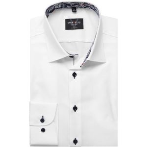 Marvelis Overhemd wit, Effen