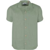 Kronstadt - Po28581 - Loose Shirt - Hedge Green