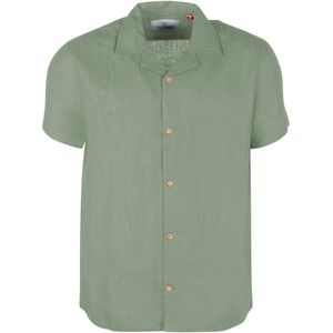 Kronstadt - Po28581 - Loose Shirt - Hedge Green
