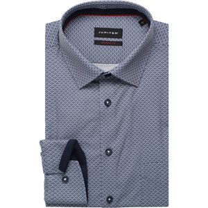 Jupiter Overhemd marine, Motief