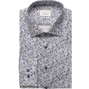 Overhemd - Groen - Strijkvrij - Lange Mouwen