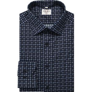 Marvelis Overhemd marine, Bedrukt