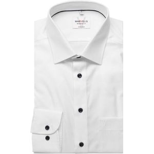 Marvelis Overhemd wit, Faux-uni