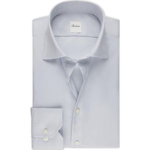 Stenströms Overhemd lichtgrijs, Effen