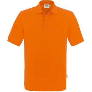 HAKRO 812 Comfort Fit Polo shirt Korte mouw oranje