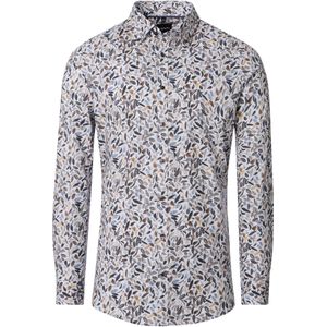 Venti Overhemd zilver, Bedrukt